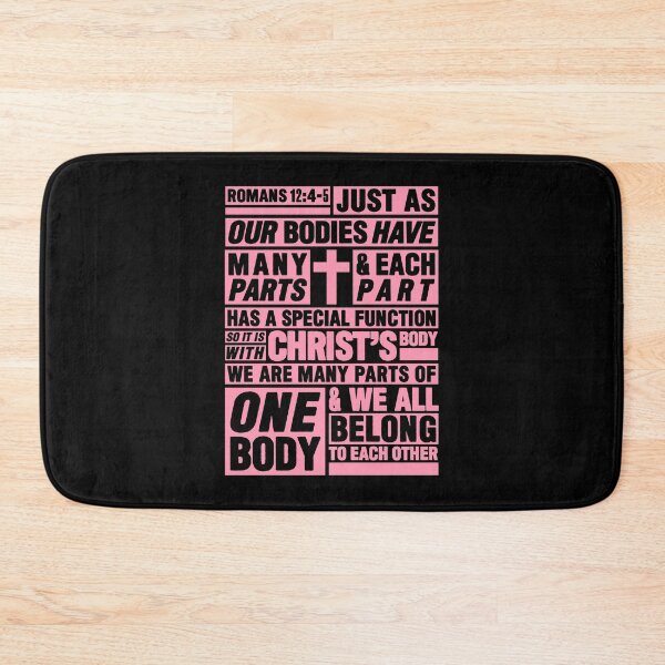 Item preview, Romans 12:4-5 We All Belong To Each Other designed and sold by plushism.