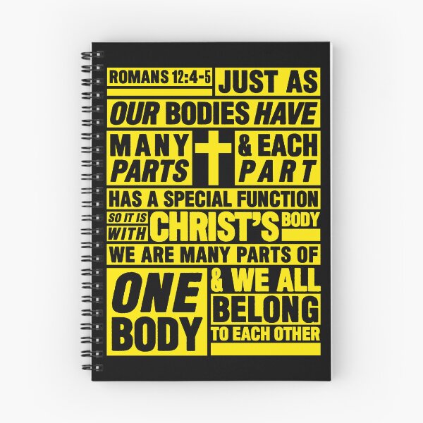 Item preview, Romans 12:4-5 We All Belong To Each Other designed and sold by plushism.