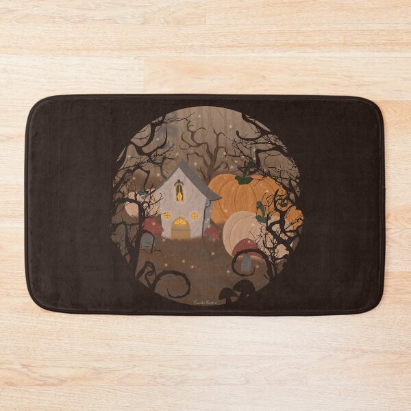 Item preview, Scary halloween house in the heart of the gloomy forest designed and sold by Emilie BESSON.