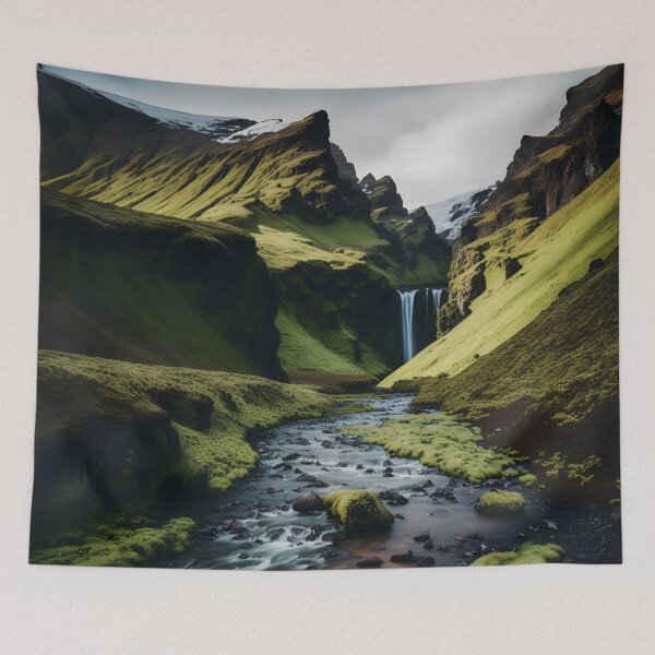 Item preview, Iceland Landscape portrait  designed and sold by ArtsByAesthetic.