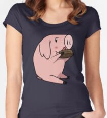 SEVEN DEADLY SINS: Hawk Captain Of The Left Over's Women's Fitted Scoop T-Shirt