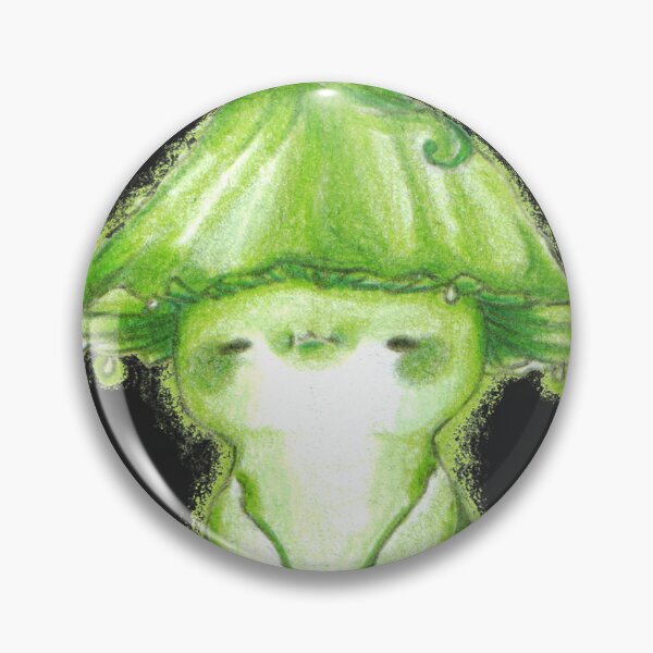 Item preview, Green glowing mushroom. Green harmony. designed and sold by MinOriCozyShop.
