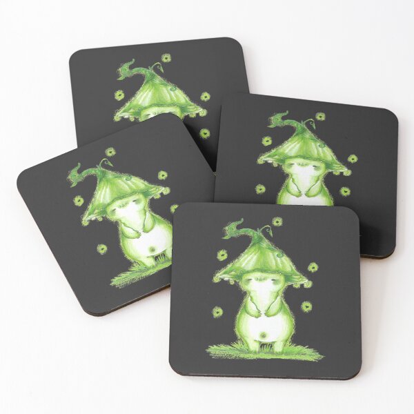 Item preview, Green glowing mushroom. Green harmony. designed and sold by MinOriCozyShop.