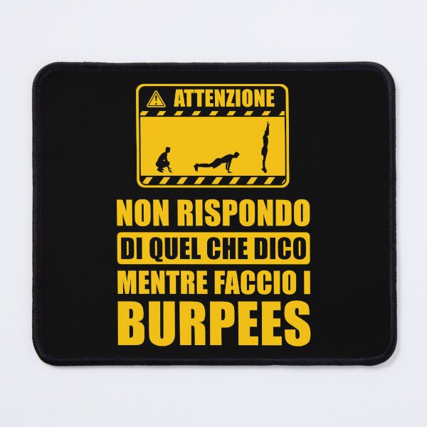 Item preview, Burpees Frase Allenamento Palestra Uomo Divertente designed and sold by grinta2021.