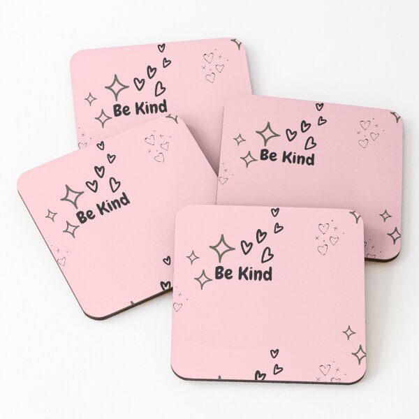 Item preview, Be Kind with Hugs, Starts, and Hearts - Pink designed and sold by 743Designs.