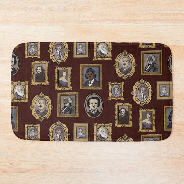 Item preview, Gallery of Famous Authors - Burgundy designed and sold by Quick Brown Fox Canada.
