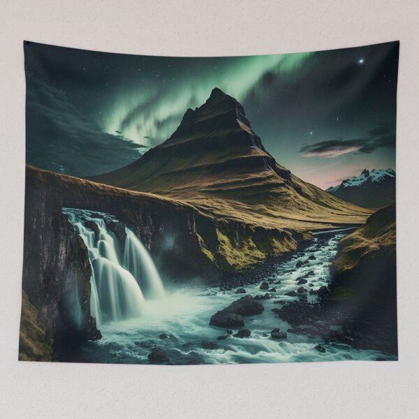 Item preview, Iceland Landscape portrait  designed and sold by ArtsByAesthetic.