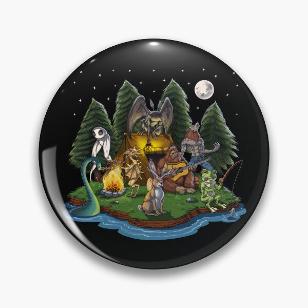 Item preview, Cryptozoology Cryptids Camping designed and sold by underheaven.