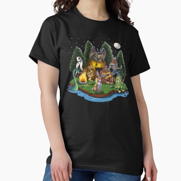 Item preview, Cryptozoology Cryptids Camping designed and sold by underheaven.