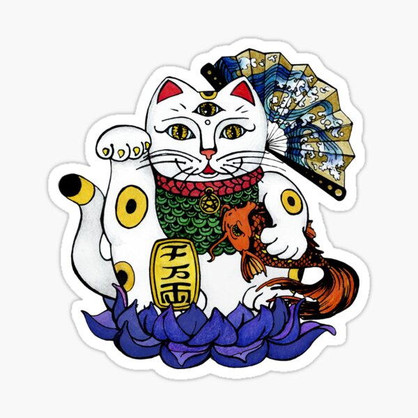 Japanese Lucky Cat Merch & Gifts for Sale | Redbubble