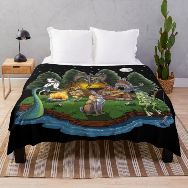 Item preview, Cryptozoology Cryptids Camping designed and sold by underheaven.