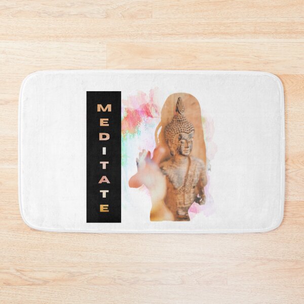 Item preview, Meditate One Word Inspiration designed and sold by HanaiPrint.