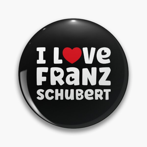 Item preview, I Love Franz Schubert designed and sold by artbysugu.
