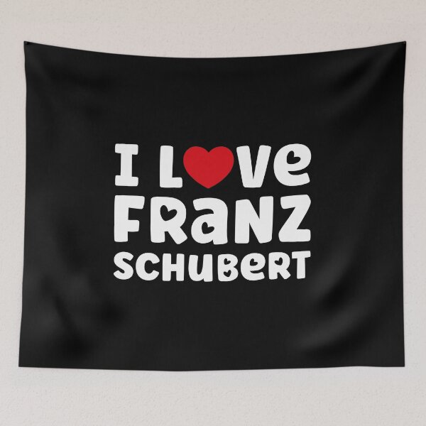 Item preview, I Love Franz Schubert designed and sold by artbysugu.