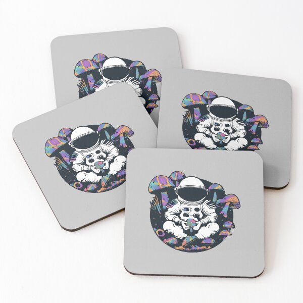 Item preview, Astronaut Mushroom Aesthetic Sticker Vintage designed and sold by estudiopublik.