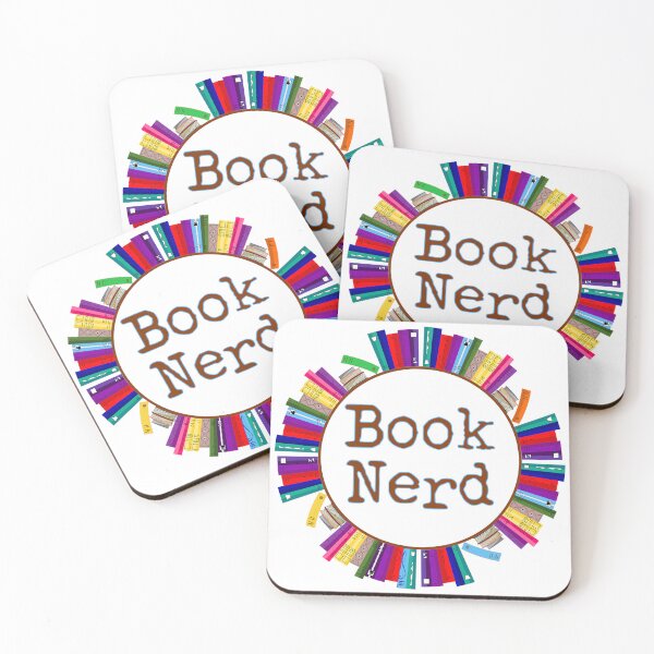 Item preview, Book Nerd and proud of it! designed and sold by Finde.