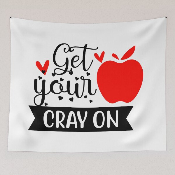 Item preview, GET YOUR CRAY ON designed and sold by SticerOcean.