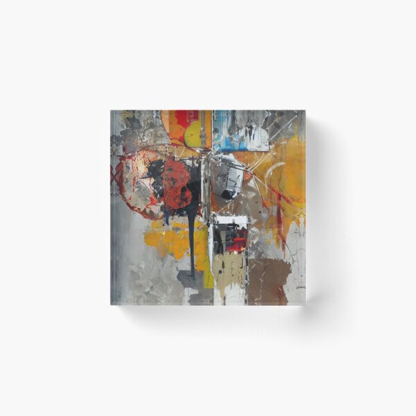 Item preview, Bold Abstract Art: Urban Flair and Expressive Brushstrokes designed and sold by ArtazaBazaar.