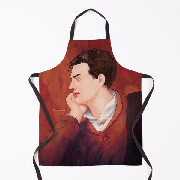 Item preview, The Vampyre John William Polidori Literary Art for Gothic Horror Book Lovers designed and sold by RedHillPrints.