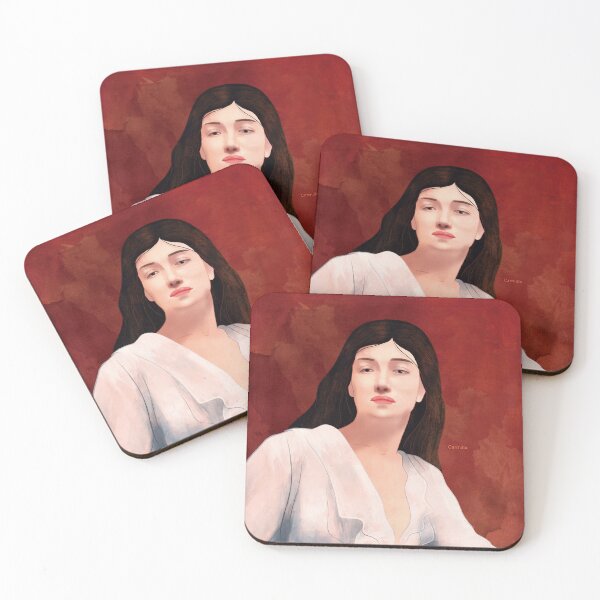 Item preview, Carmilla, Sheridan Le Fanu Literary Art for Gothic Horror Book Lovers designed and sold by RedHillPrints.
