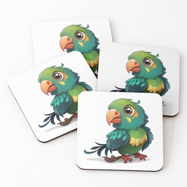 Item preview, Cute Kwaii Little Parrot designed and sold by Imwa.