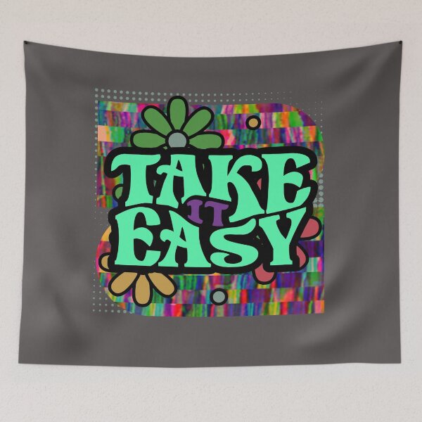 Item preview, Take It Easy Retro designed and sold by AbrorschachArt.