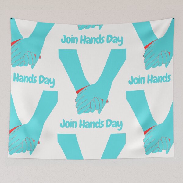 Item preview, Happy Join Hands Day designed and sold by Simo0455.
