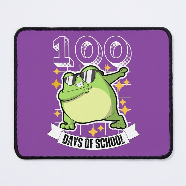 Item preview, 100 Days Of School - Frog designed and sold by The magic Yellow bus.
