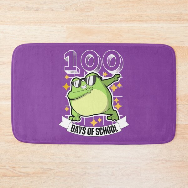 Item preview, 100 Days Of School - Frog designed and sold by The magic  Yellow bus.