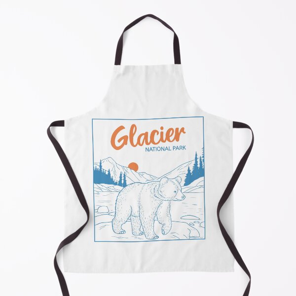 Item preview, Glacier National Park designed and sold by ethnicdrawing.