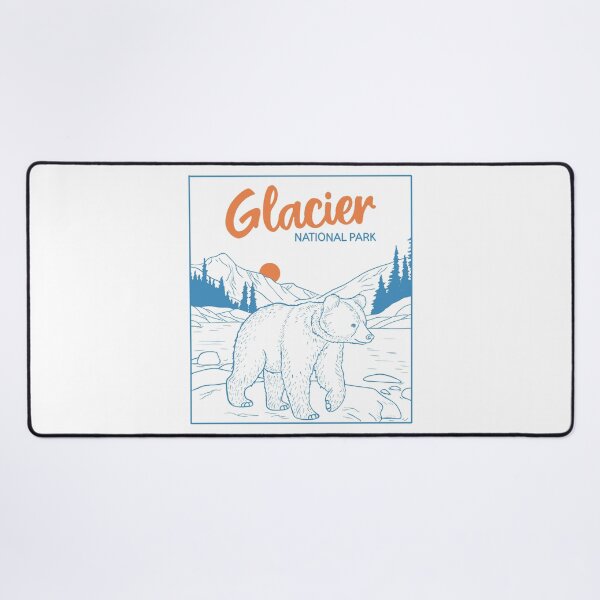 Item preview, Glacier National Park designed and sold by ethnicdrawing.