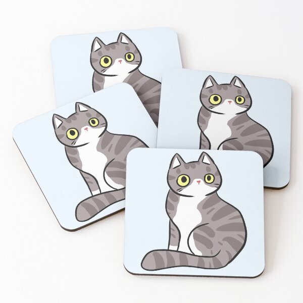 Item preview, Cute little grey street cat designed and sold by Yarafantasyart.