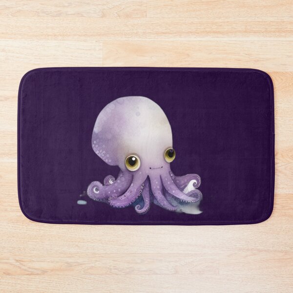 Item preview, Cute Purple Pulpo designed and sold by beluxe.