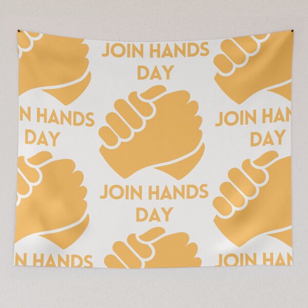 Item preview, Happy Join Hands Day designed and sold by Simo0455.