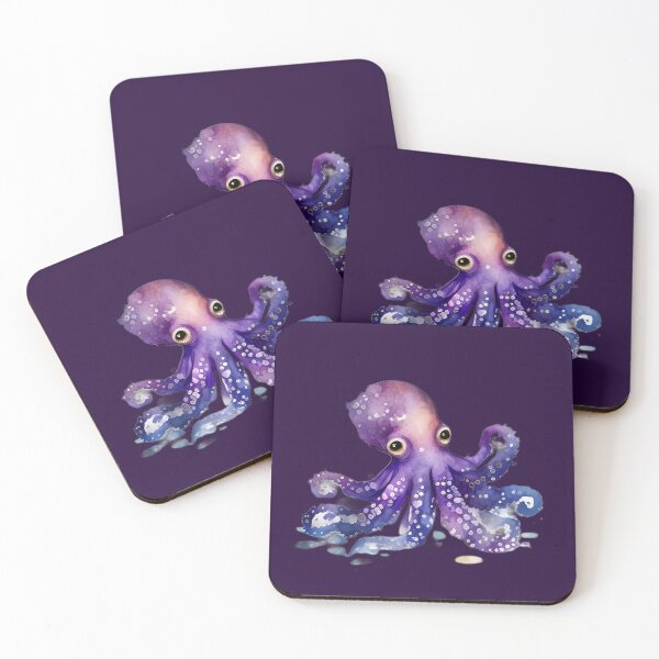 Item preview, Big Purple Pulpo designed and sold by beluxe.