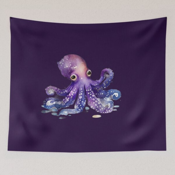 Item preview, Big Purple Pulpo designed and sold by beluxe.