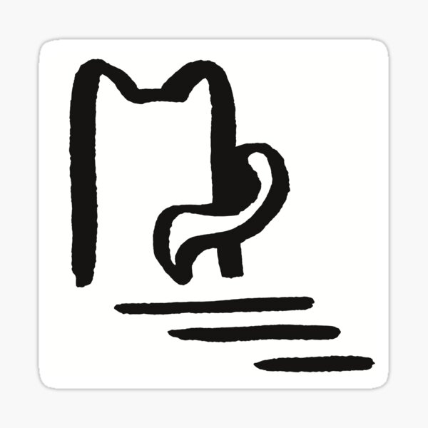bye. Sticker