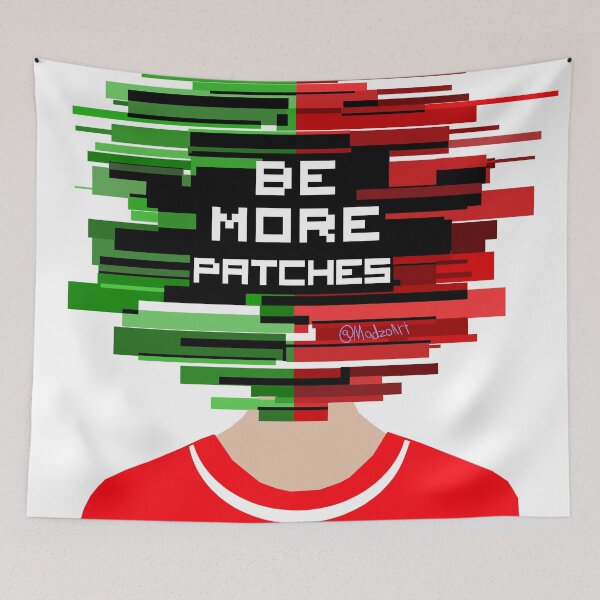 Item preview, Be more patches, Be More Chill Ship Design designed and sold by MicahArts.
