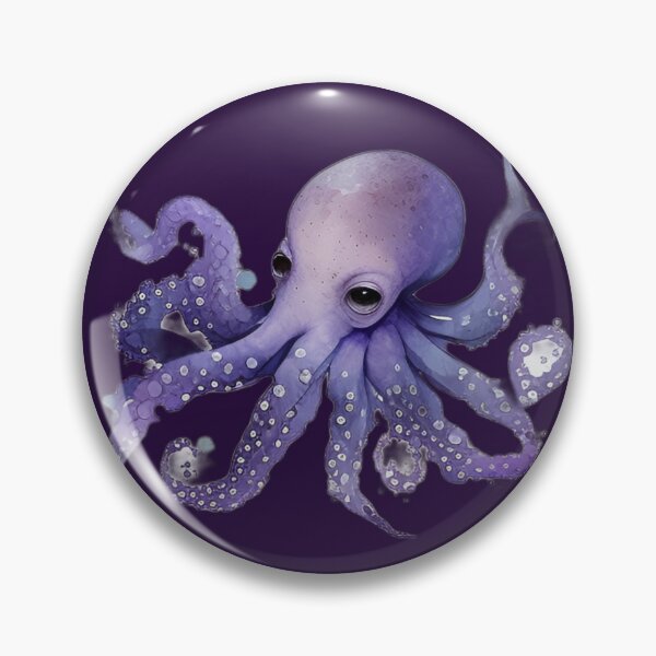 Item preview, Big Purple Pulpo designed and sold by beluxe.