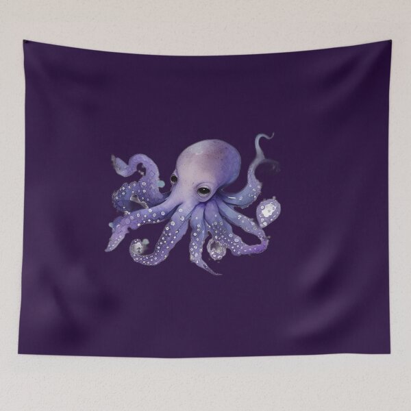 Item preview, Big Purple Pulpo designed and sold by beluxe.