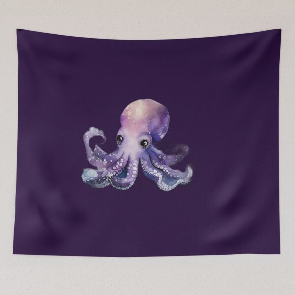 Item preview, Big Purple Pulpo designed and sold by beluxe.