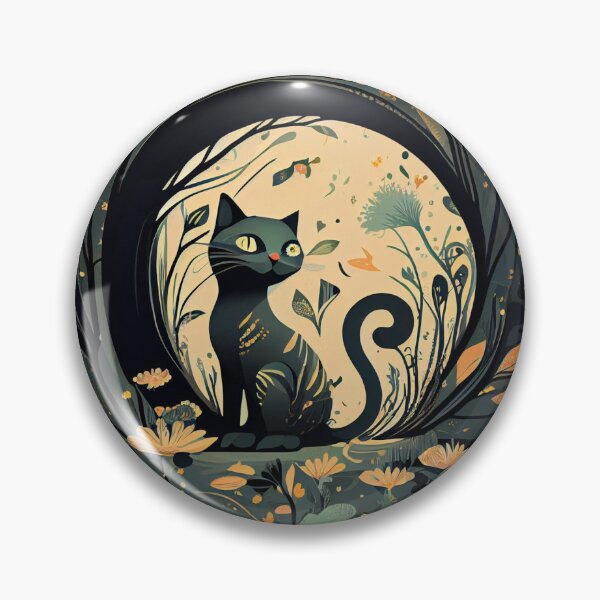 Item preview, Swirling Flower Cat designed and sold by Zissou92.