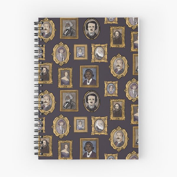Item preview, Gallery of Famous Authors - Grey/Purple designed and sold by Quick Brown Fox Canada.