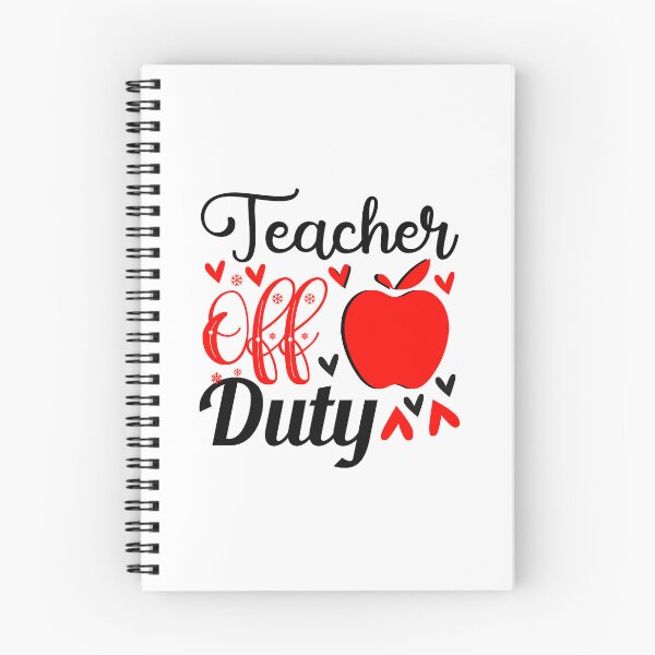 Item preview, TEACHER OFF DUTY designed and sold by SticerOcean.