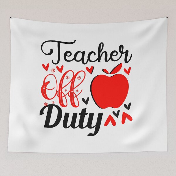 Item preview, TEACHER OFF DUTY designed and sold by SticerOcean.