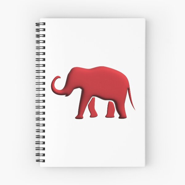 Item preview, Inflated Red Elephant designed and sold by ec0naway.