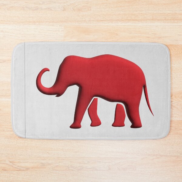 Item preview, Inflated Red Elephant designed and sold by ec0naway.
