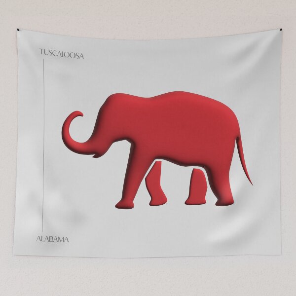 Item preview, Inflated Red Elephant designed and sold by ec0naway.