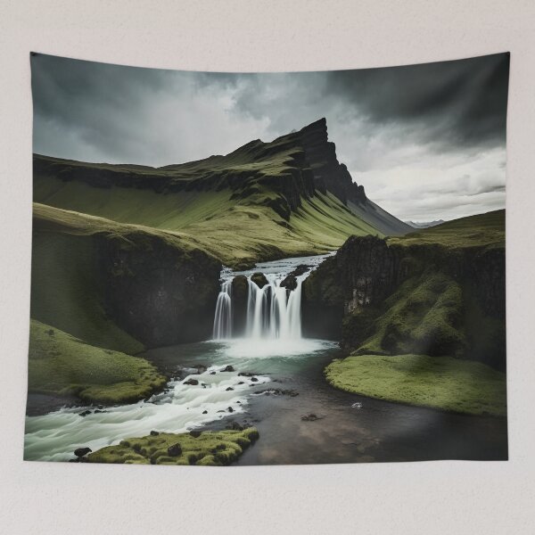 Item preview, Iceland Landscape portrait  designed and sold by ArtsByAesthetic.