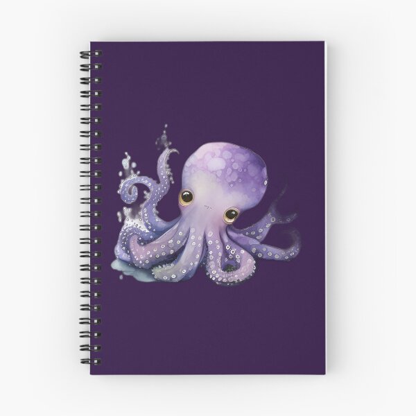 Item preview, Cute Purple Pulpo designed and sold by beluxe.